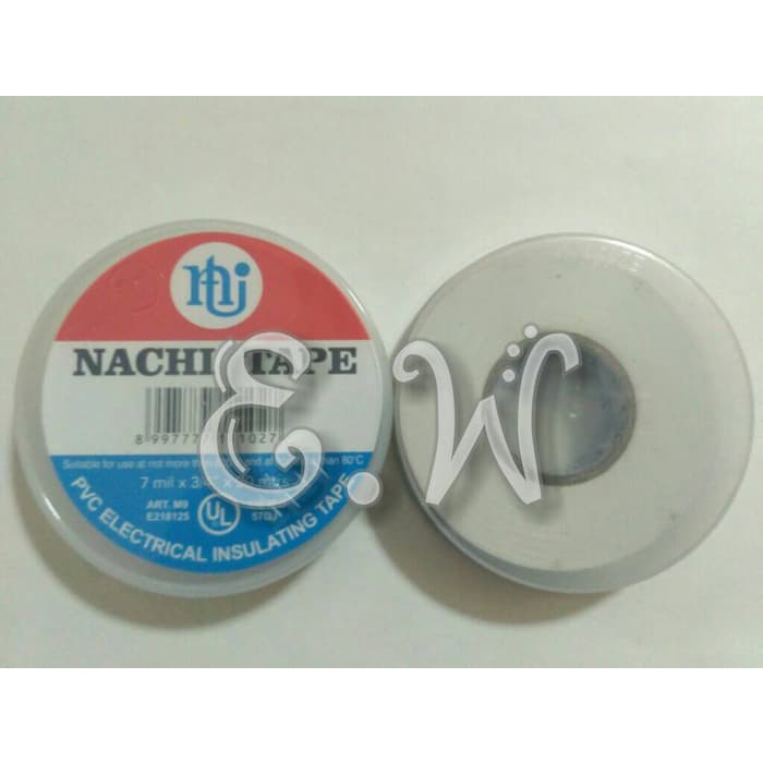 Isolasi Listrik (Electrical Tape) Nachi Putih (White)