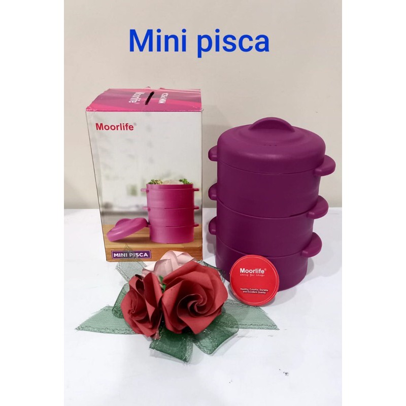 PROMO MURAH MOORLIFE MINI PISCA / kukusan moorlife / wadah  plastik untuk KUKUS
