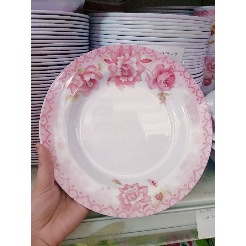 Piring Shabby pink