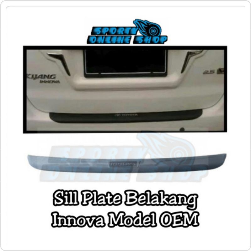 Sill Plate Belakang Innova Plastik