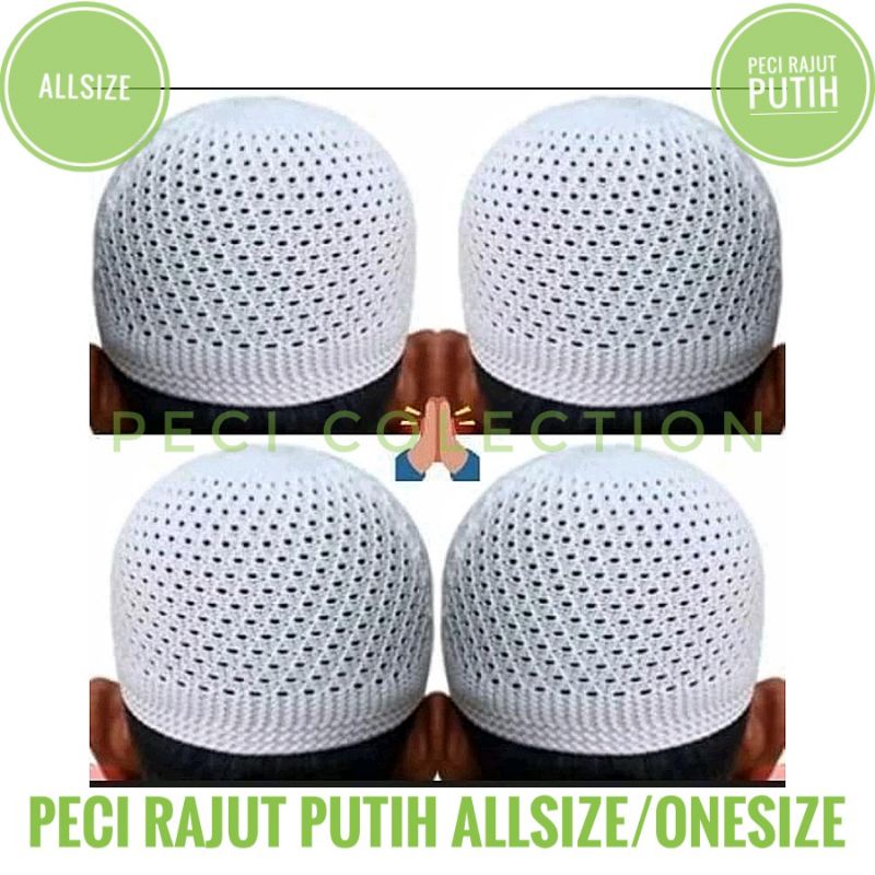 Peci Rajut / Peci Rajut Elastis / Peci Rajutan / Peci Murah