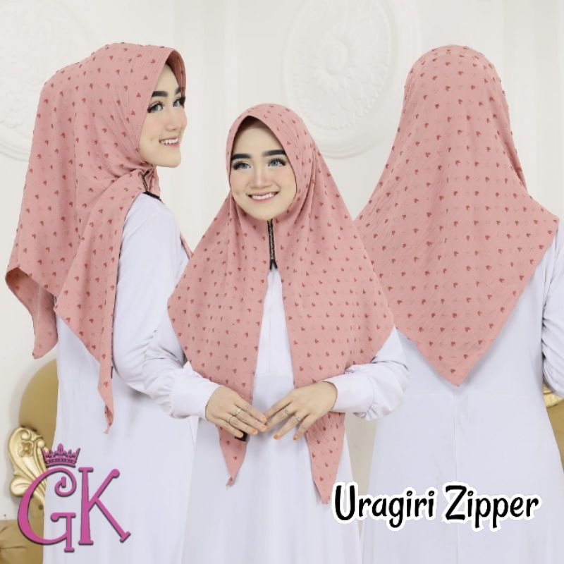 PET ZIPPER URAGIRI / JILBAB ZIPPER / JILBAB URAGIRI / JILBAB INSTAN / HIJAB INSTAN / BERGO URAGIRI / JILBAB PET INSTAN