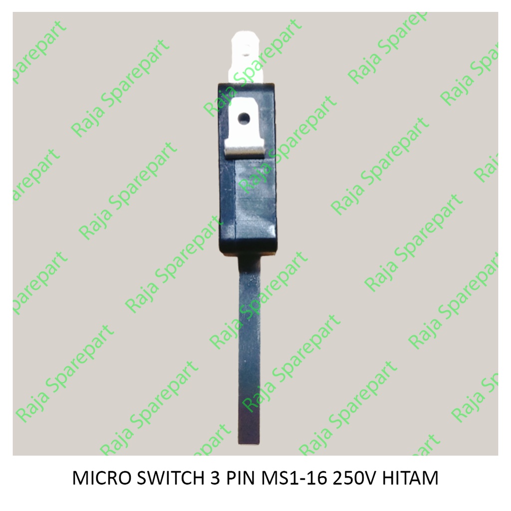 MICRO SWITCH 3 PIN MS1-16 250V HITAM