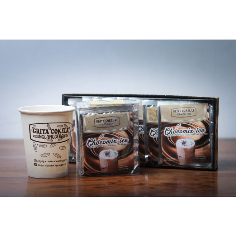 

Minuman Cokelat Chocomix-ice | Griya Cokelat Nglanggeran