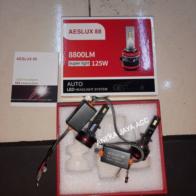 Bohlam Led H1 Aeslux 88 - 125watt