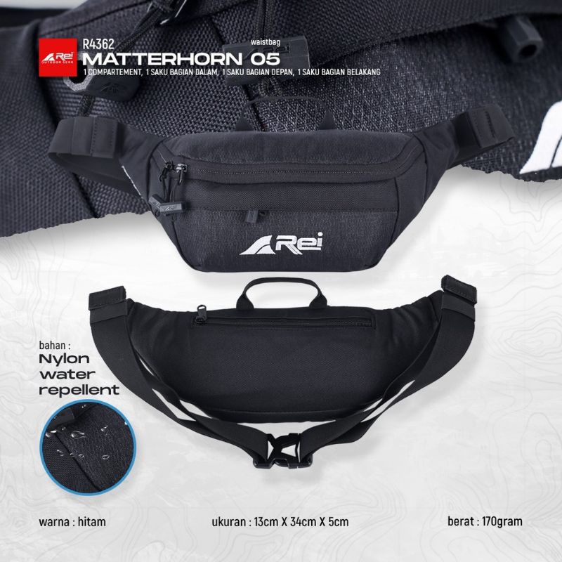 Tas waistbag pinggang Rei Matterhorn ORI