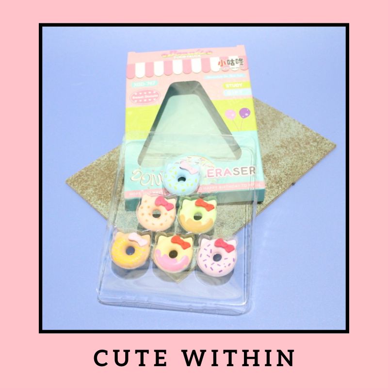

Penghapus Donat Mickey Minnie Isi 6 pcs - eraser lucu hapus pensil bersih unik murah alat tulis hadiah anak sekolah & kantor stationery cute