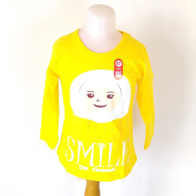 Baju Kaos Anak Perempuan Muslim Smile Is Sunnah