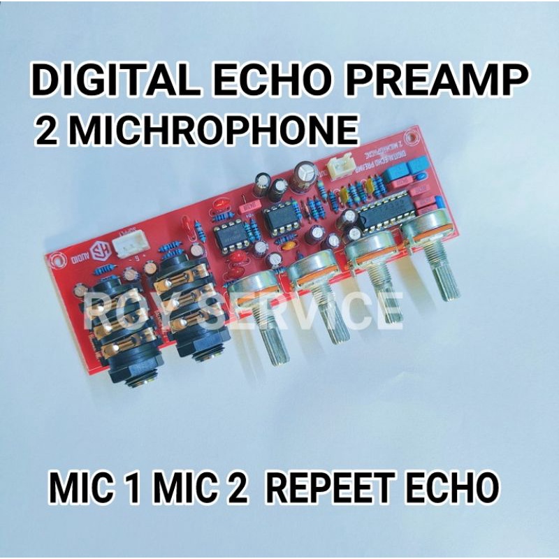Digital Echo PreAmp 2 Mic