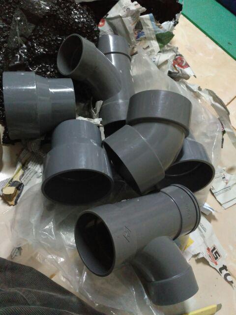 Large Radius Tee | Tee Y 90 Derajat D Pvc Pipa Pralon Air 3” Rucika