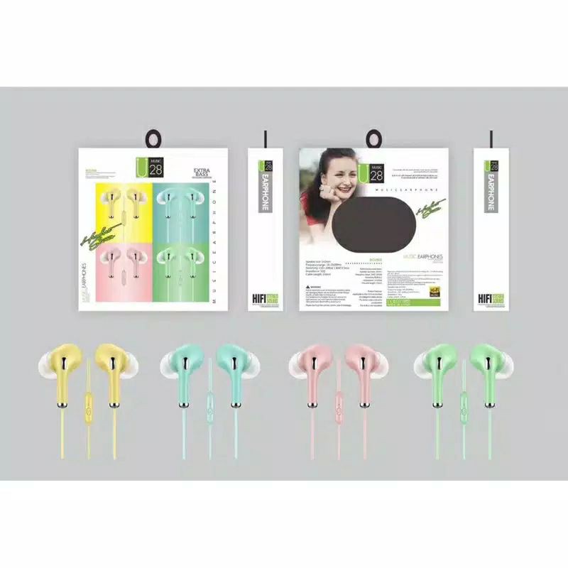 Headset / Handsfree Macaron U28
