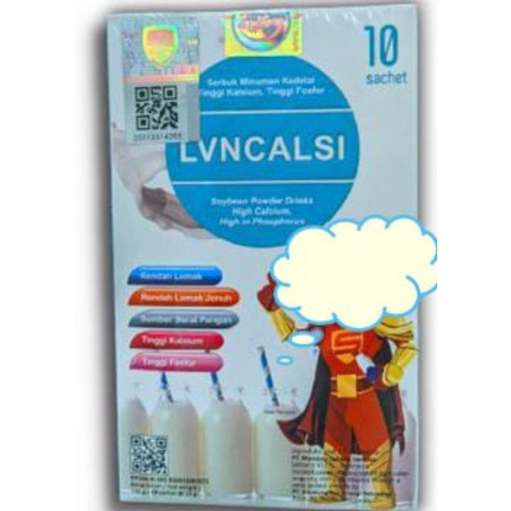 

lpnkalsi 1 box isi 10 sachet original