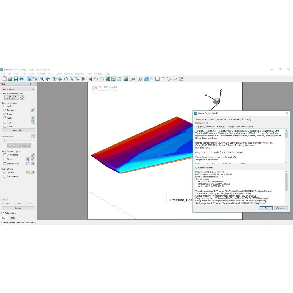 Tecplot 360 2021 Full Version Lisensi Lifetime Software Design Mechanical Computational Fluid Dynamics