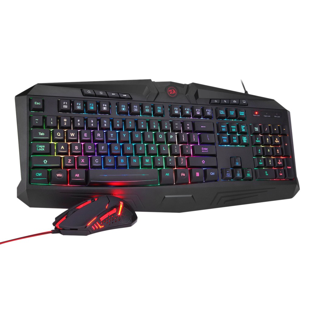 Redragon Gaming Keyboard Mouse 2 in 1 Combo RGB - S101-3