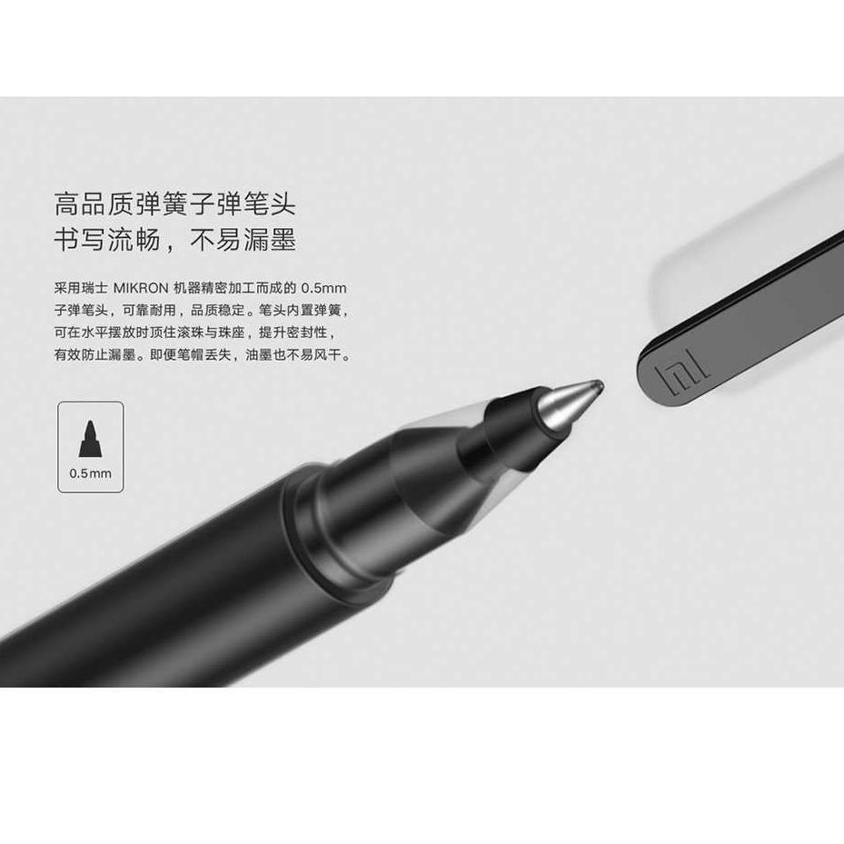 

Get Promo Xiaomi Jumbo Gel Ink Pena Cair Pulpen 0.5mm 10 PCS