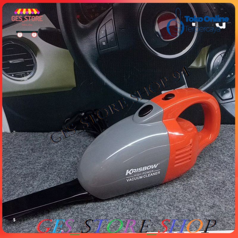 Krisbow vacuum cleaner alat penghisap debu mobil 12 V