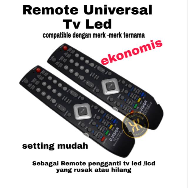 Remote Tv Lcd Led Universal Polytron Lg Sharp dll