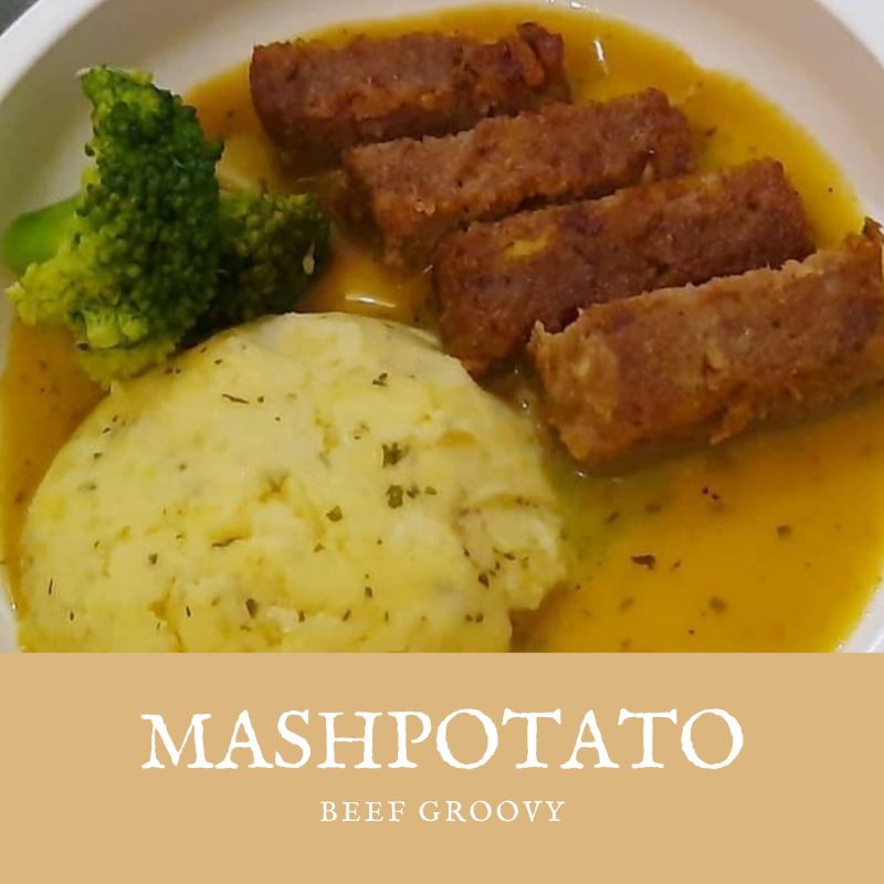 Menu Anak MASHPOTATO BEEF GROOVY (PORSI JUMBO 2-3X MAKAN)