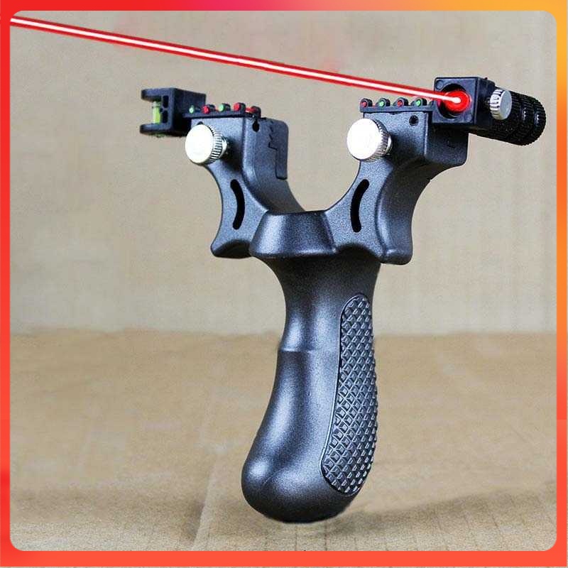 Mainan Ketapel Anak Tactical Laser Sight & Rubber Band Slingshot Big Power