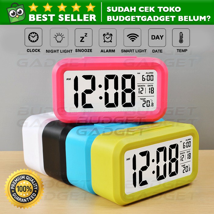 ori Jam Meja Pintar / Digital Desktop Smart Clock - JP9901