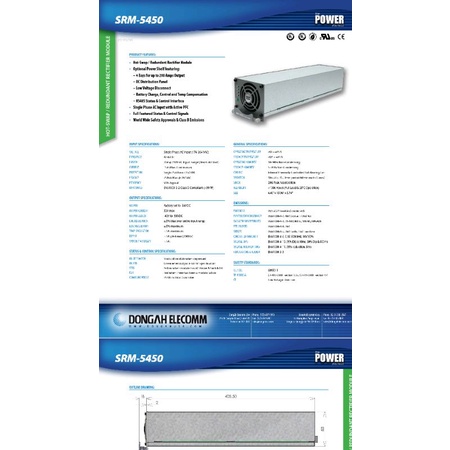 Power Supply 50V 50A MERK DONGAH