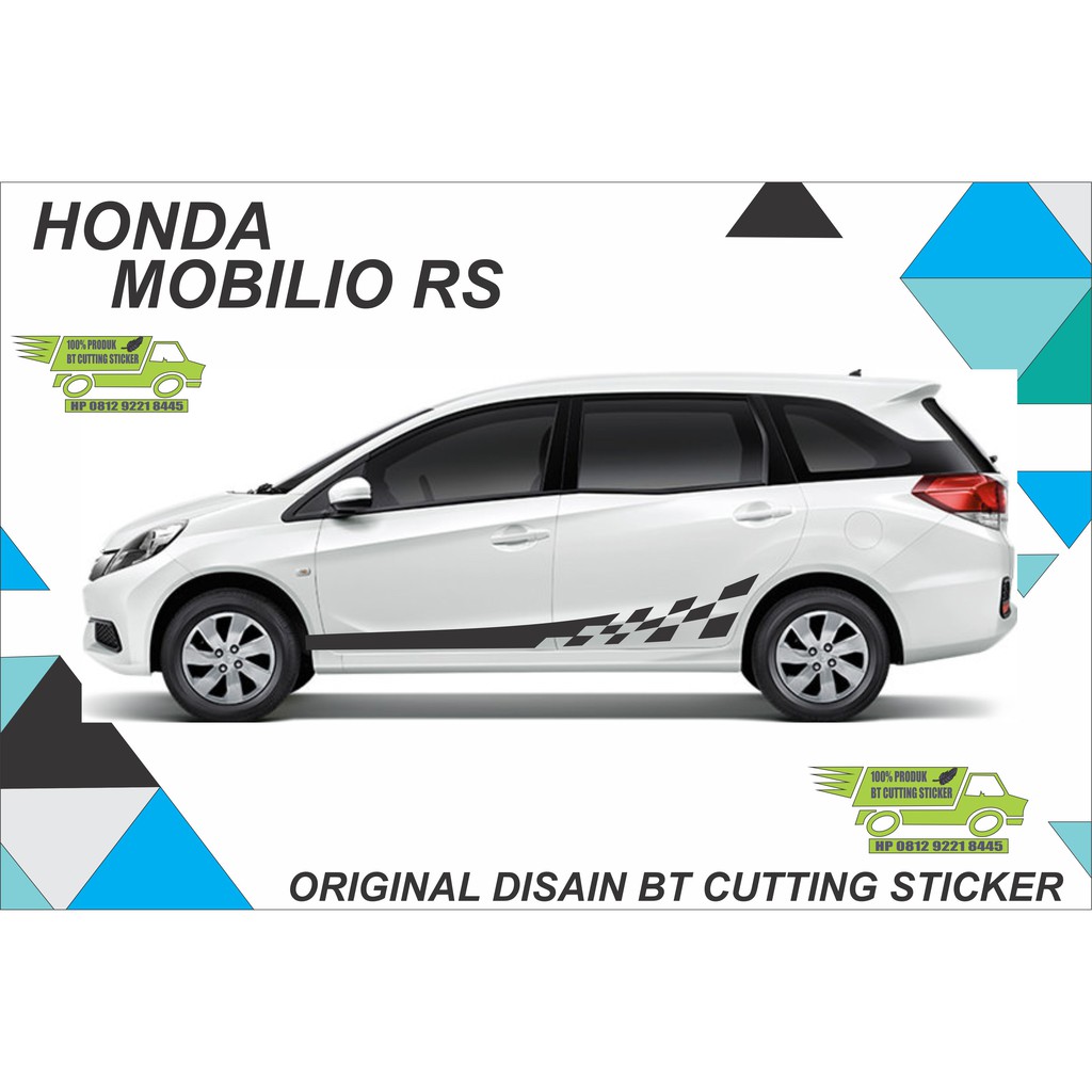STIKER MOBIL HONDA MOBILIO / STIKER LIST BODY MOBIL HONDA MOBILIO / striping mobilio