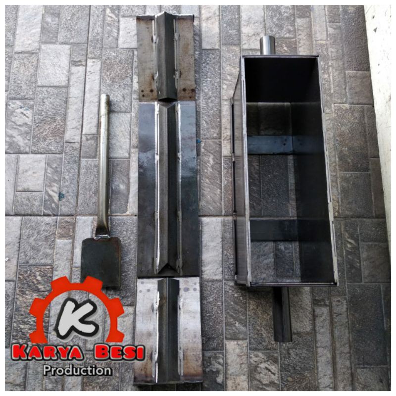 Cetakan Batako Engsel 30X15X10.Engxel.Model Engsel