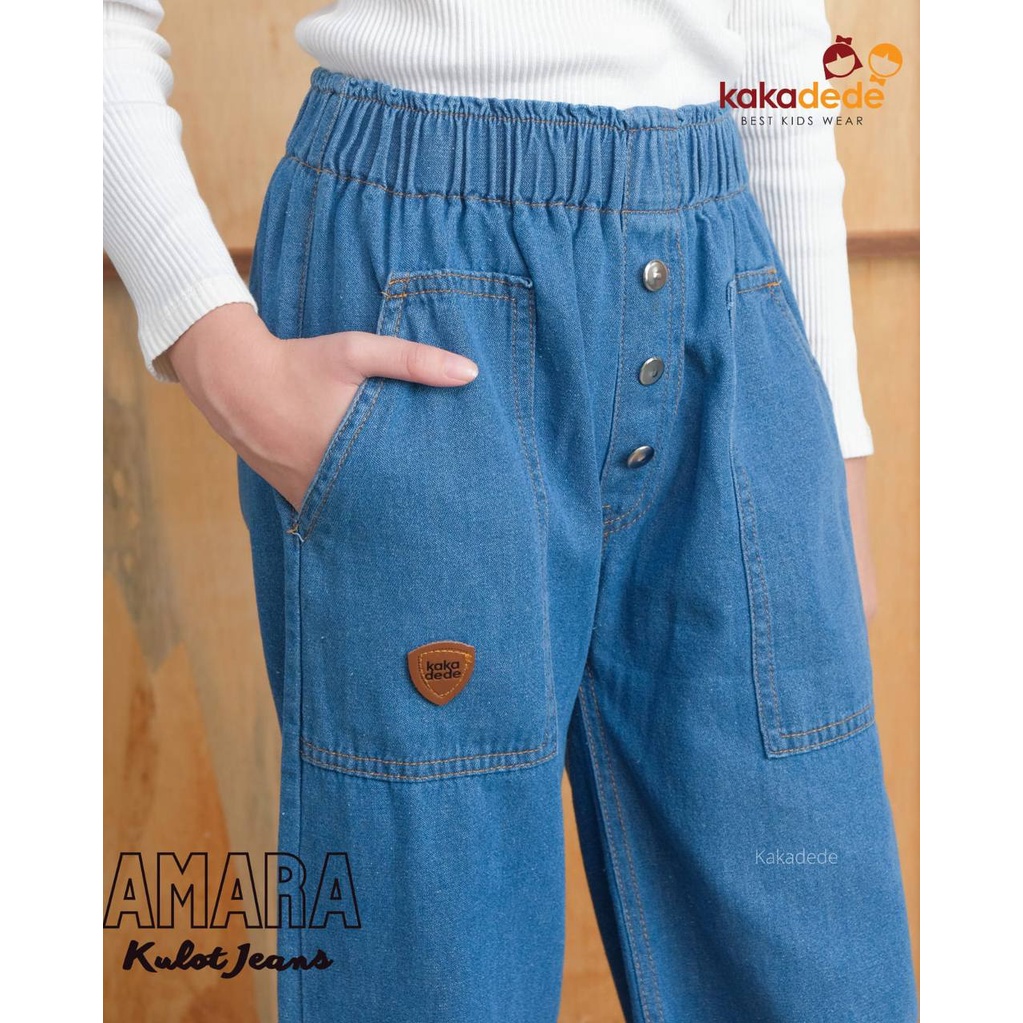 Kulot Jeans anak Amara Jeans by Kakadede