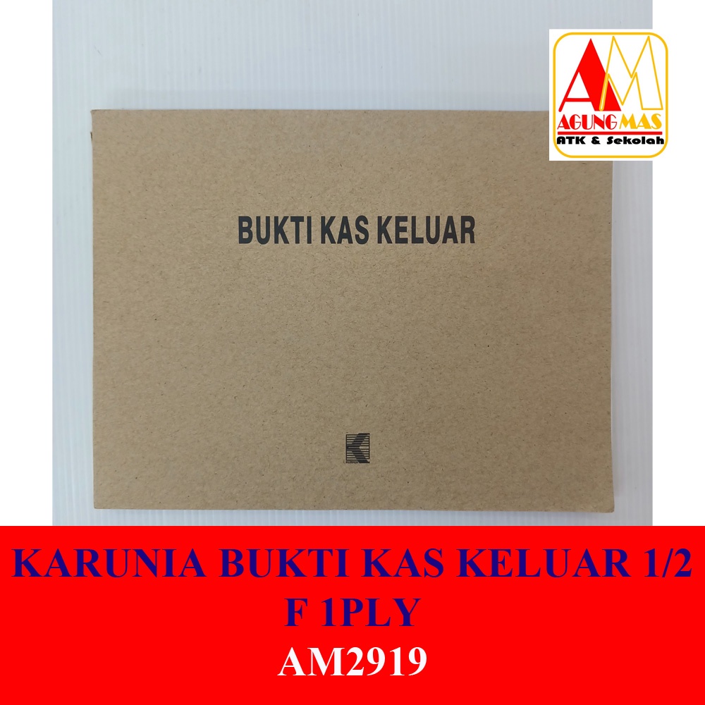 

KARUNIA BUKTI KAS MASUK 1/2F 1 RANGKAP