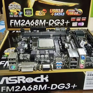 Motherboard Asrock FM2A68M-DG3+ (Socket FM2+ / FM2)