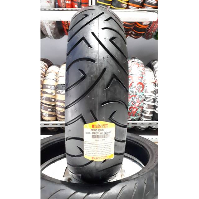 Ban PIRELLI Sport Demon 140.70.17 Ban Sport Touring Motor CBR150 MT25 Byson dll NOT Zeneos Corsa