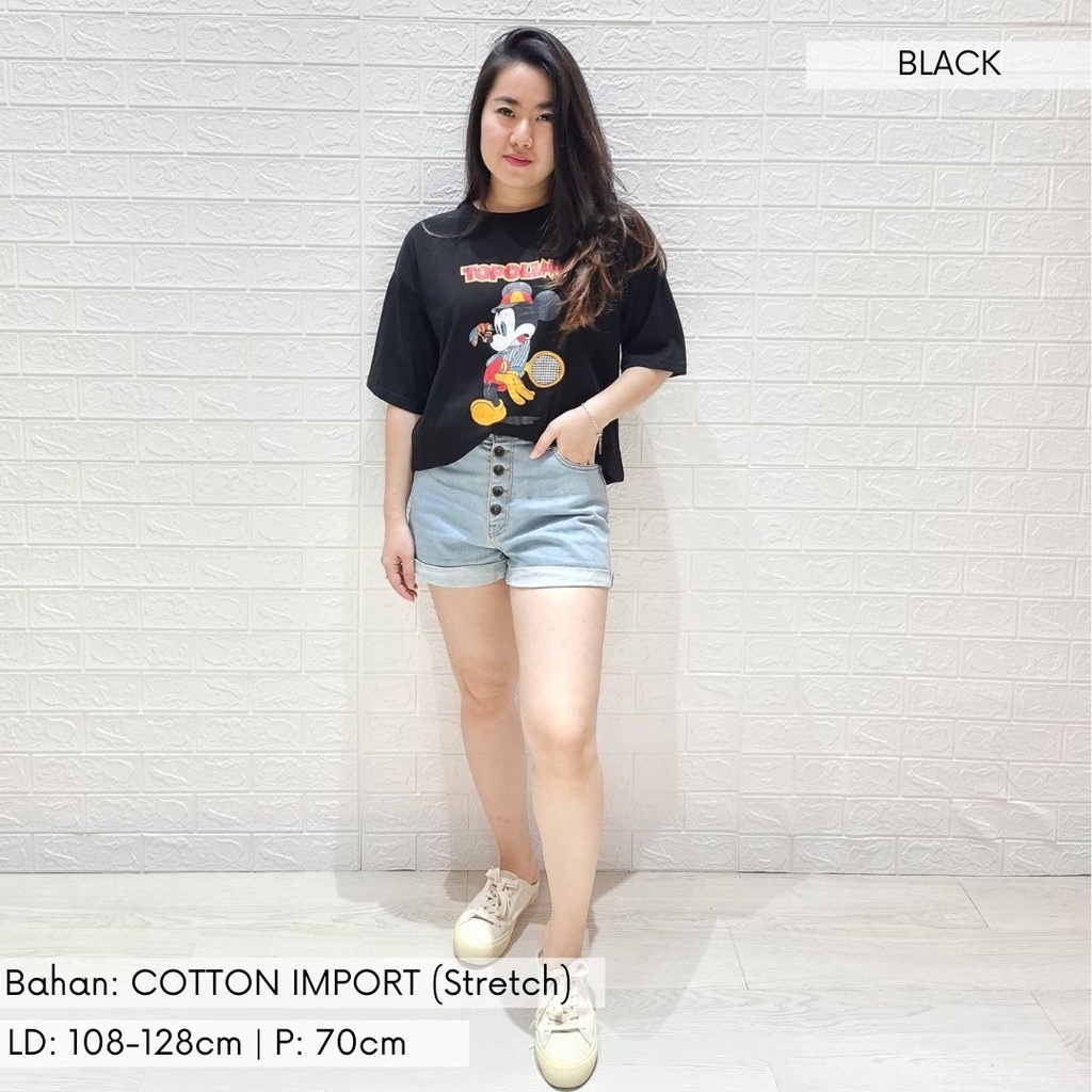 3985 kaos topolino mickey import oversized