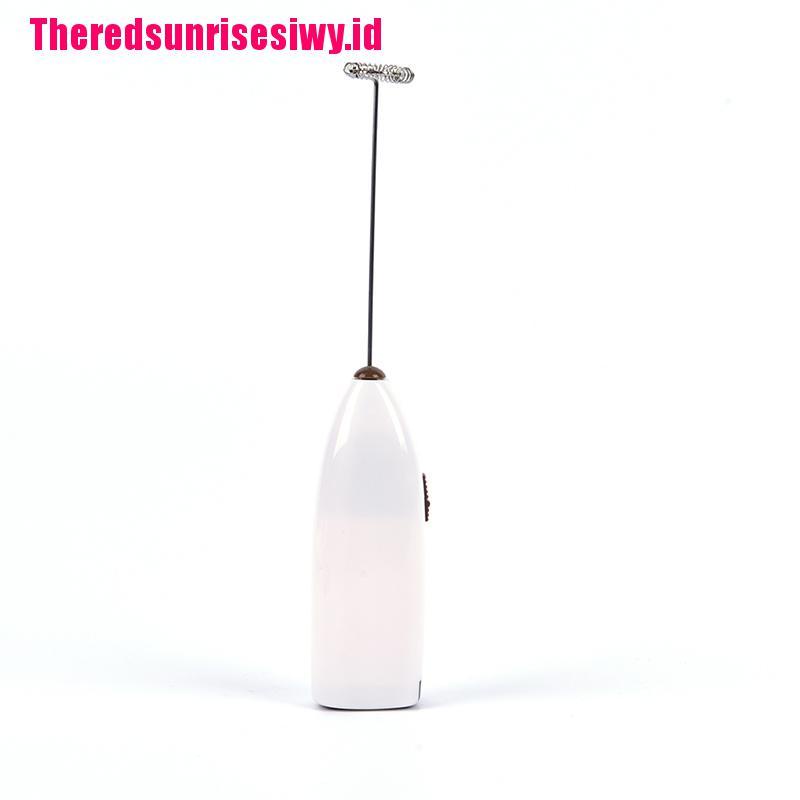 【Theredsunrisesiwy.id】Mini Electric Coffee Whisk Mixer Milk Foamer Frother Egg Beater Kitchen Tools