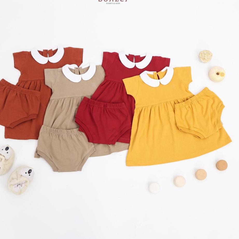 ☟ BONZER BABY OLIVIA DRESS DRESS ANAK DRESS BAYI FASHION ANAK PEREMPUAN ✽