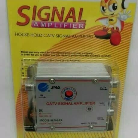 Alat Penjernih Sinyal TV , Penguat sinyal TV untuk antena dan booster