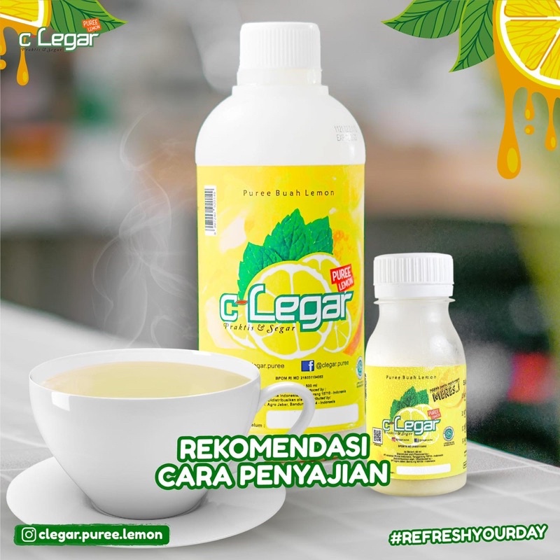 

Air Lemon Murni premium C-Legar puree Lemon