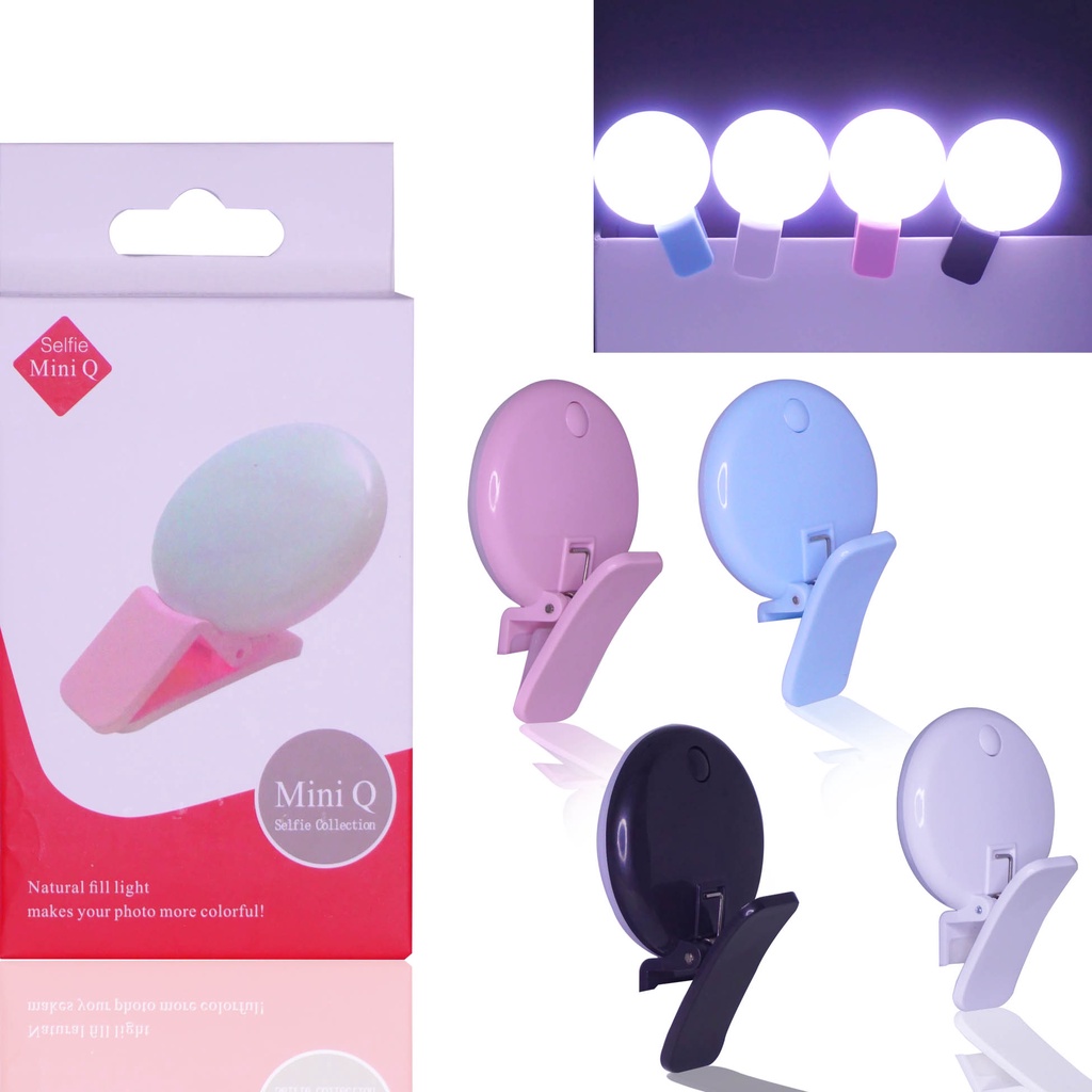 Light Mini LED Lampu Selfie Mini Q Foto Terang CaseSeller