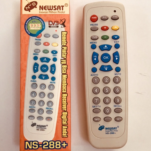 Remote parabola receiver digital dvb288