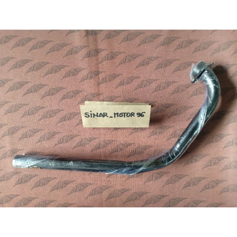 LEHER KNALPOT/LEHER SAMBUNGAN KNALPOT STANDAR HITAM FU150/FU