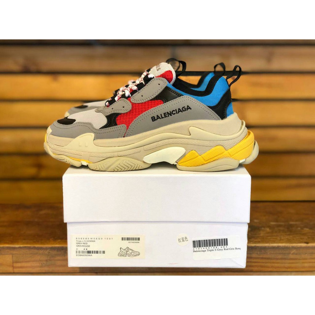 Balenciaga Triple s Grey 012 серые