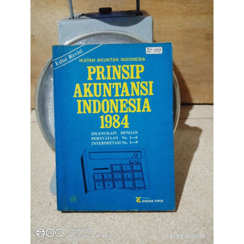 prinsip akuntansi indonesia 1984