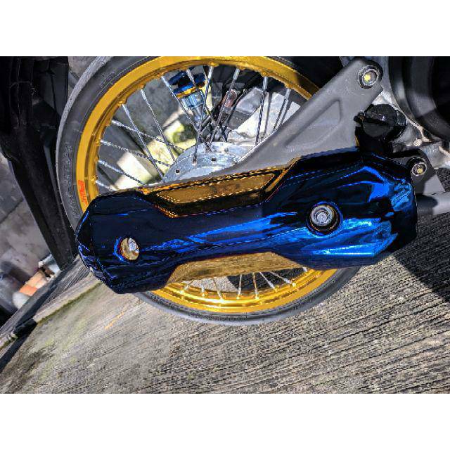 Tameng Knalpot Beat Zoomer Twotone Variasi Universal Scoopy Dll