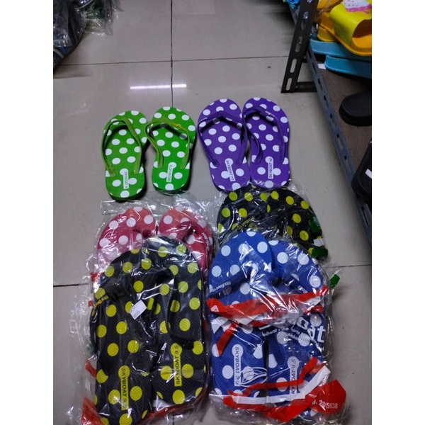 sjw027 l sandal jepit swallow l sendal jepit ardiles murah polkadot