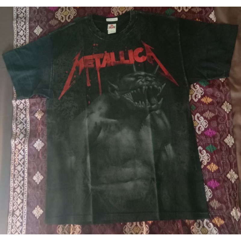 Kaos Band Metallica Second