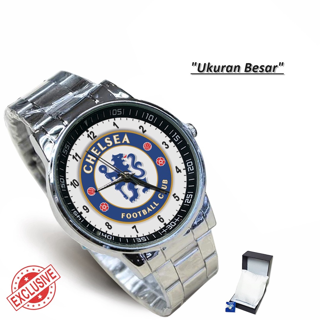 Jam Tangan Rantai Couple CHELSEA FC - 3 (Special)