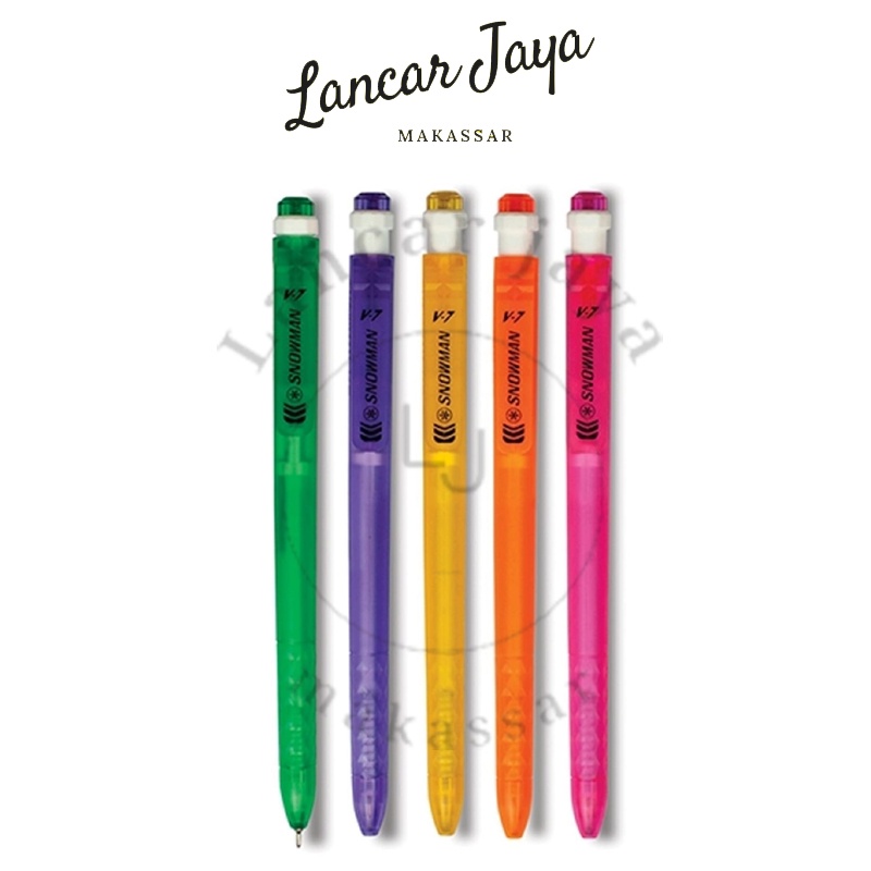 

Pulpen Pen Pena Snowman V7