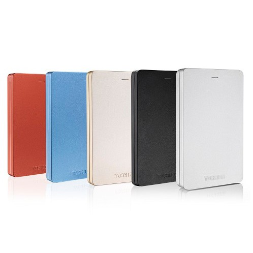 Hardisk Eksternal Toshiba Canvio ALUMY 2TB HDD Hard Disk External