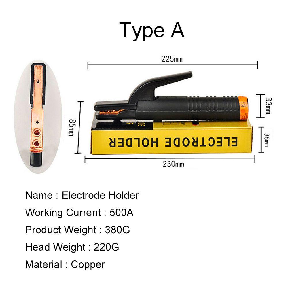 Solighter Electrode Holder 500A/800A Alat Las Weld|Klem Arde Tukang Las