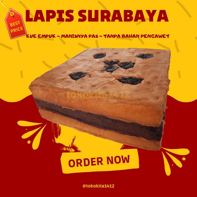 

Kue Lapis Surabaya Premium 22 x 22 Halal