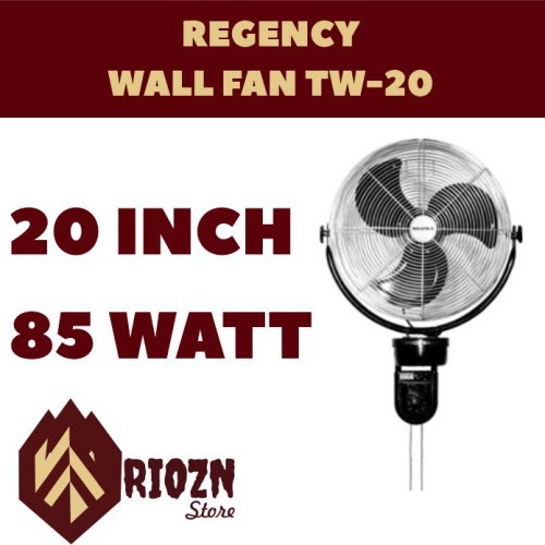 REGENCY Kipas Angin Tornado Wall Fan 20&quot; ZTW20 SUPER KENCANG PROMO